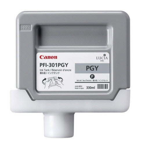 OEM Canon PFI-301PGY Photo Gray Ink Cartridge
