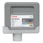 OEM Canon PFI-301GY Gray Ink Cartridge