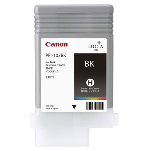 OEM Canon PFI-103BK Black Ink Cartridge