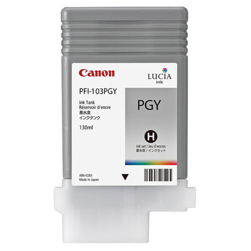 OEM Canon PFI-103PGY Photo Gray Ink Cartridge