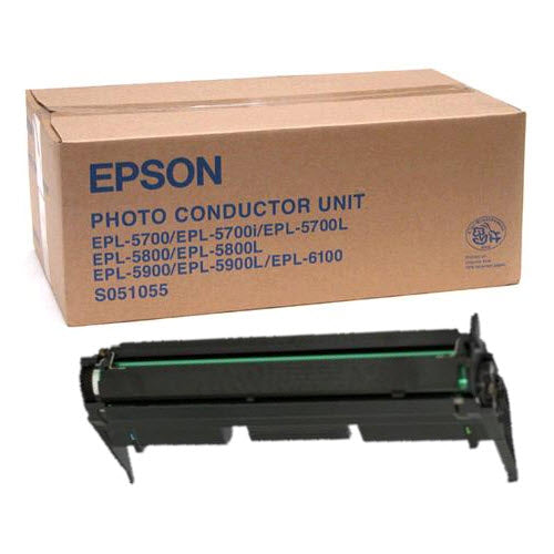 OEM Epson C13S051055 Black Drum Unit (20,000 Pages)