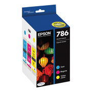 OEM Epson T786520 Set of 3 Cyan, Magenta, Yellow Ink Cartridges (24,000 Pages)