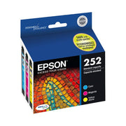 OEM Epson T252520 Set of 3 Cyan, Magenta, Yellow Ink Cartridges (800 Pages)