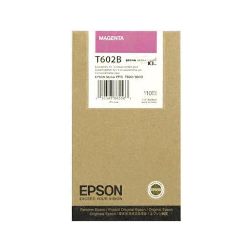 OEM Epson T602B00 Magenta Ink Cartridge