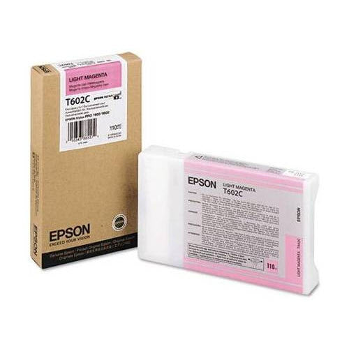 OEM Epson T602C00 Light Magenta Ink Cartridge