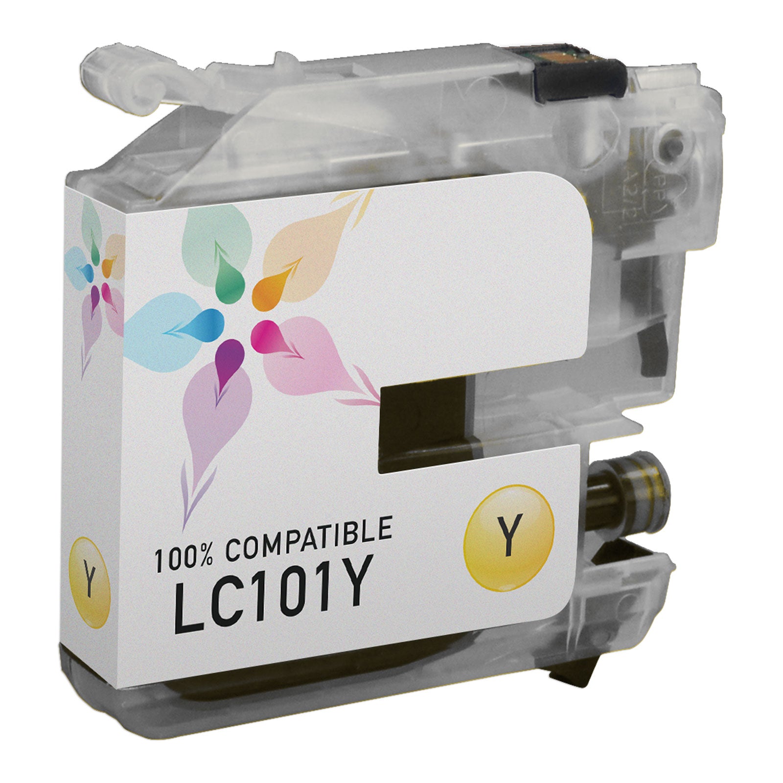 Compatible Brother LC101Y Yellow Ink Cartridge (300 Pages)