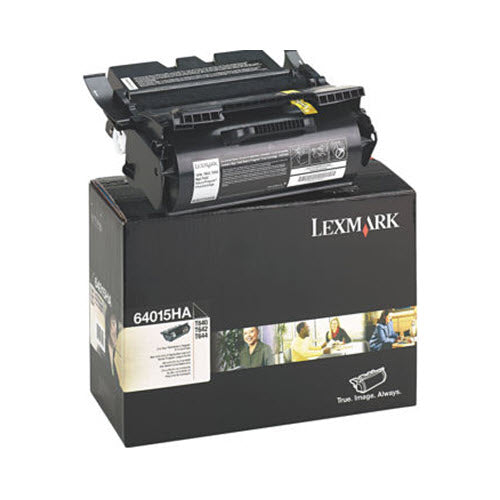 OEM Lexmark 64015HA Black Laser Toner Cartridge (21,000 Pages)