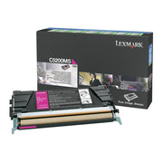 OEM Lexmark C5200MS Magenta Laser Toner Cartridge (1,500 Pages)