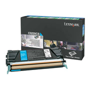 OEM Lexmark C5220CS Cyan Laser Toner Cartridge (3,000 Pages)