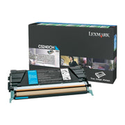 OEM Lexmark C5240CH High Yield Cyan Laser Toner Cartridge (5,000 Pages)