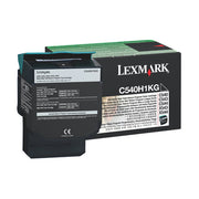 OEM Lexmark C540H1KG Black Laser Toner Cartridge (2,500 Pages)