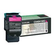 OEM Lexmark C540H1MG Magenta High Yield Laser Toner Cartridge (2,000 Pages)