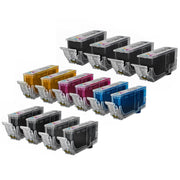 Compatible Canon PGI225 & CLI226 Set of 14 Ink Cartridges (Multi Color)