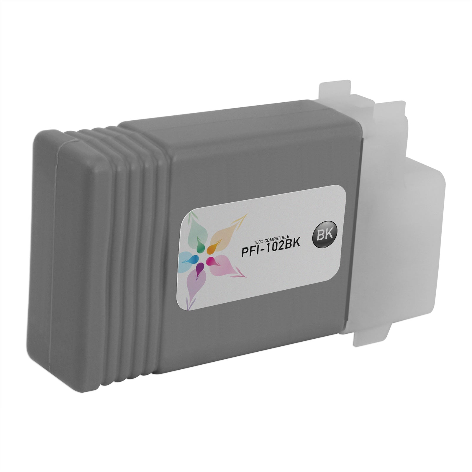 Compatible Canon PFI-102Bk Black Ink Cartridge