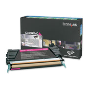 OEM Lexmark C736H1MG Magenta High Yield Laser Toner Cartridge (10,000 Pages)