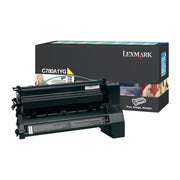 OEM Lexmark C780A1YG Yellow Laser Toner Cartridge (6,000 Pages)