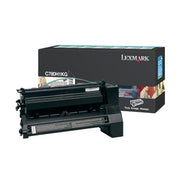 OEM Lexmark C780H1KG Black Laser Toner Cartridge (10,000 Pages)