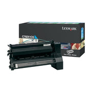 OEM Lexmark C782X1CG Cyan Laser Toner Cartridge (15,000 Pages)