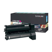 OEM Lexmark C782X1MG Magenta Laser Toner Cartridge (15,000 Pages)