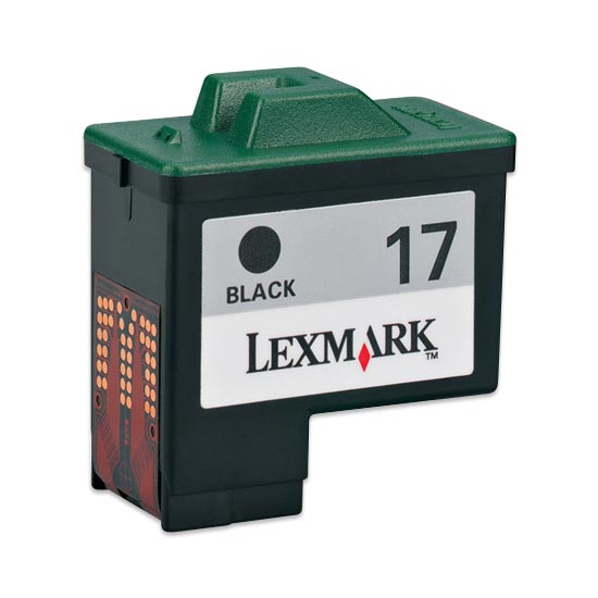 OEM Lexmark 10N0217 Black Ink Cartridge (205 Pages)