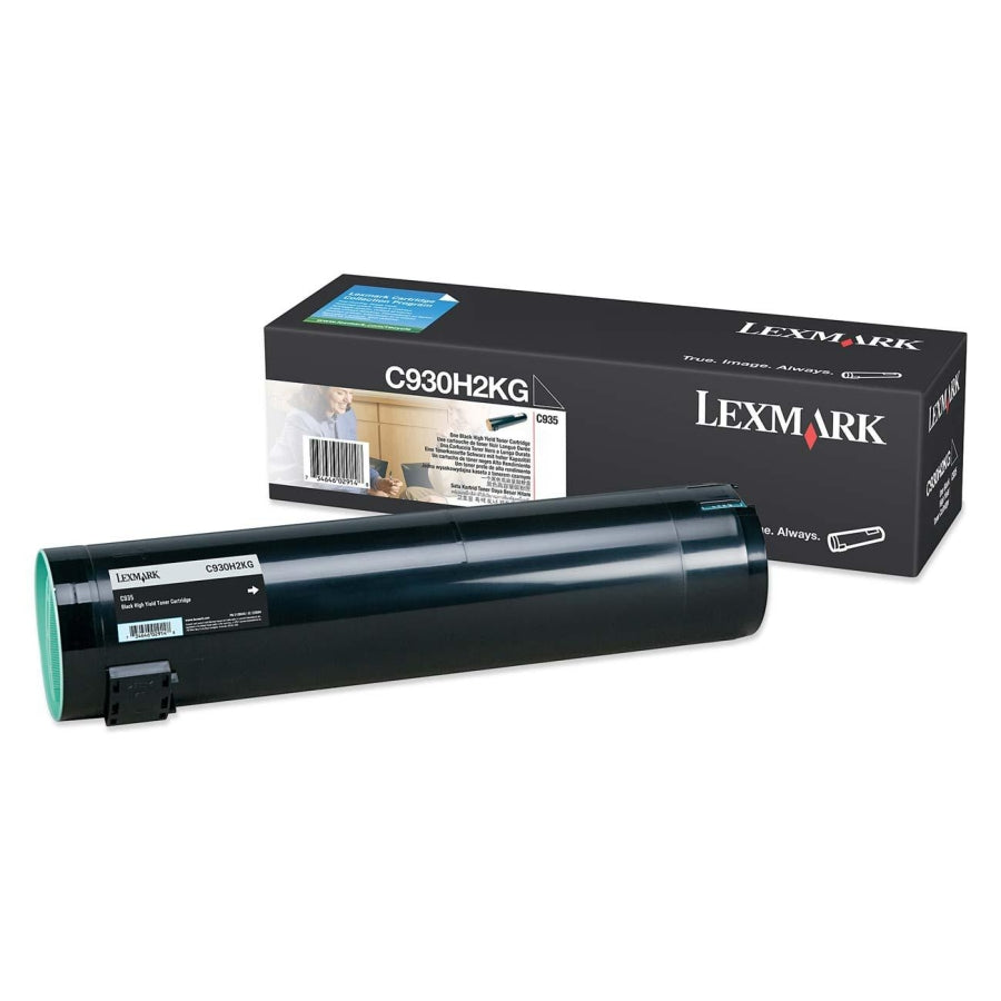 OEM Lexmark C930H2KG Black Laser Toner Cartridge (38,000 Pages)