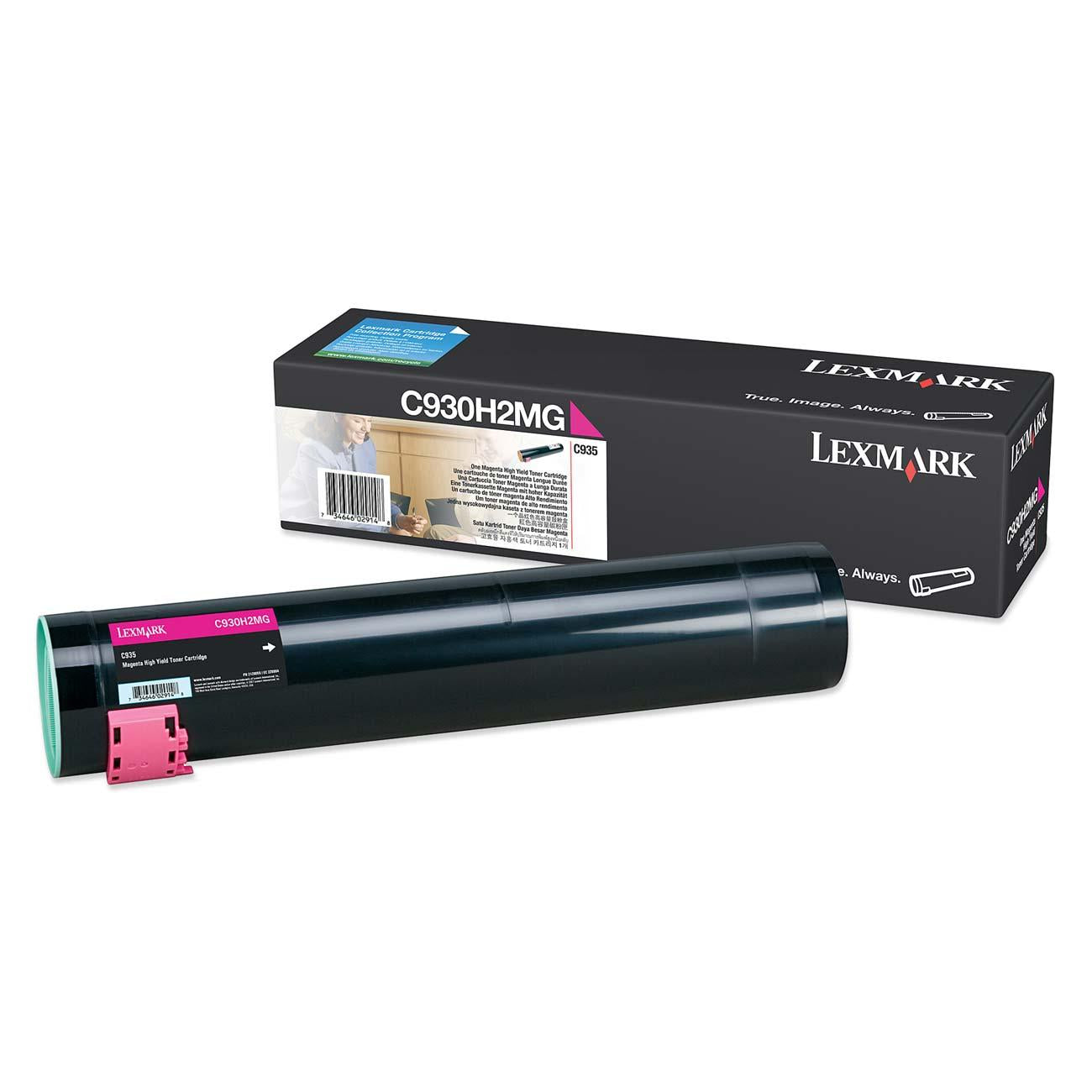 OEM Lexmark C930H2MG Magenta High Yield Laser Toner Cartridge (24,000 Pages)