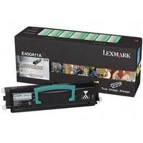 OEM Lexmark E450A11A Black Laser Toner Cartridge (6,000 Pages)