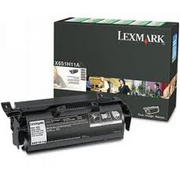 OEM Lexmark X651H11A Black Laser Toner Cartridge (25,000 Pages)