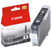 OEM Canon CLI8Bk Black Ink Cartridge (280 Pages)