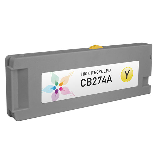 Remanufactured HP CB274A Yellow Ink Cartridge