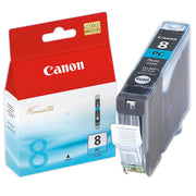 OEM Canon CLI8PC Photo Cyan Ink Cartridge (450 Pages)