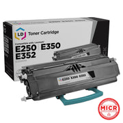 Remanufactured Lexmark E250A11A Black Toner Cartridge (3,500 Pages)