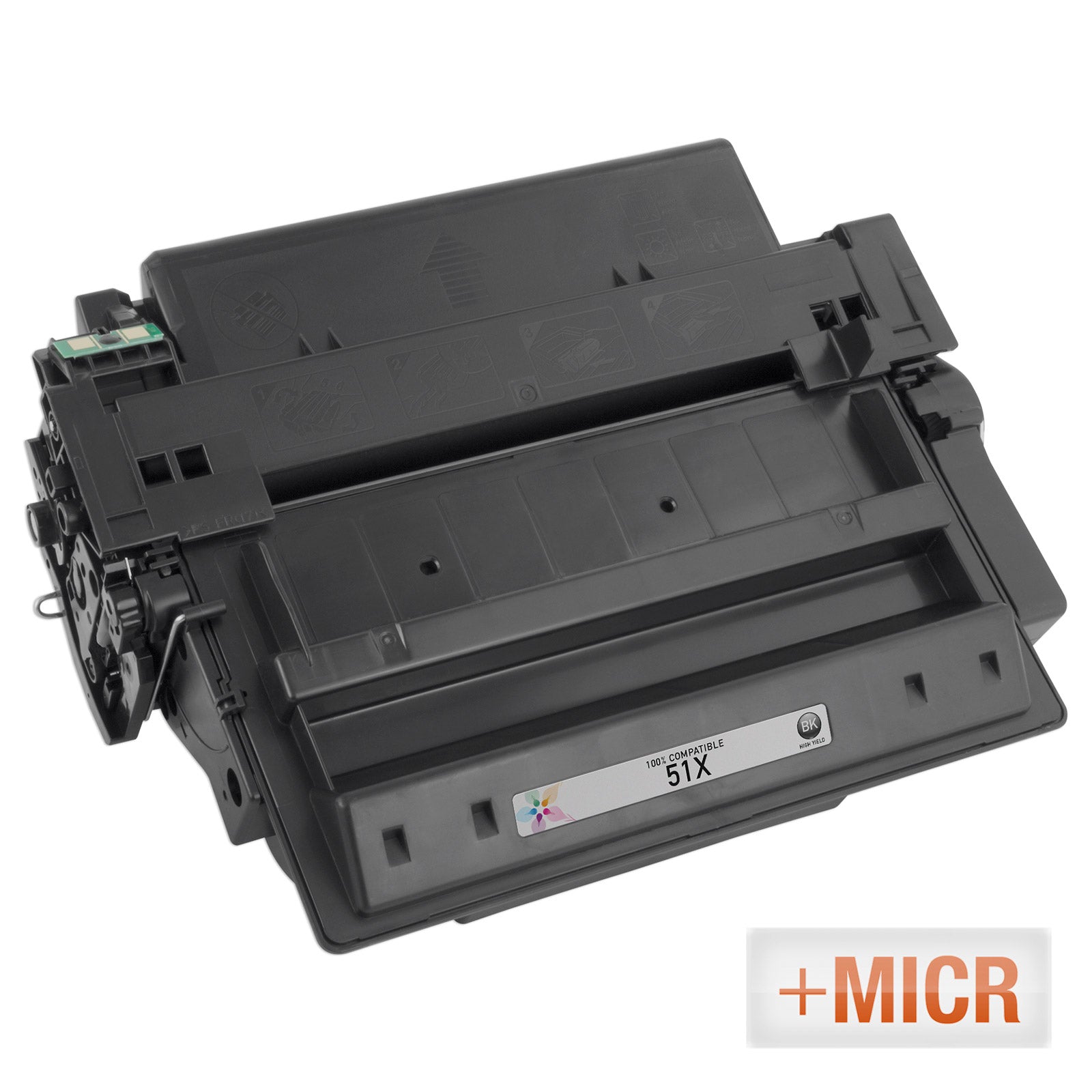 Compatible HP Q7551X Black Toner Cartridge (6,500 Pages)