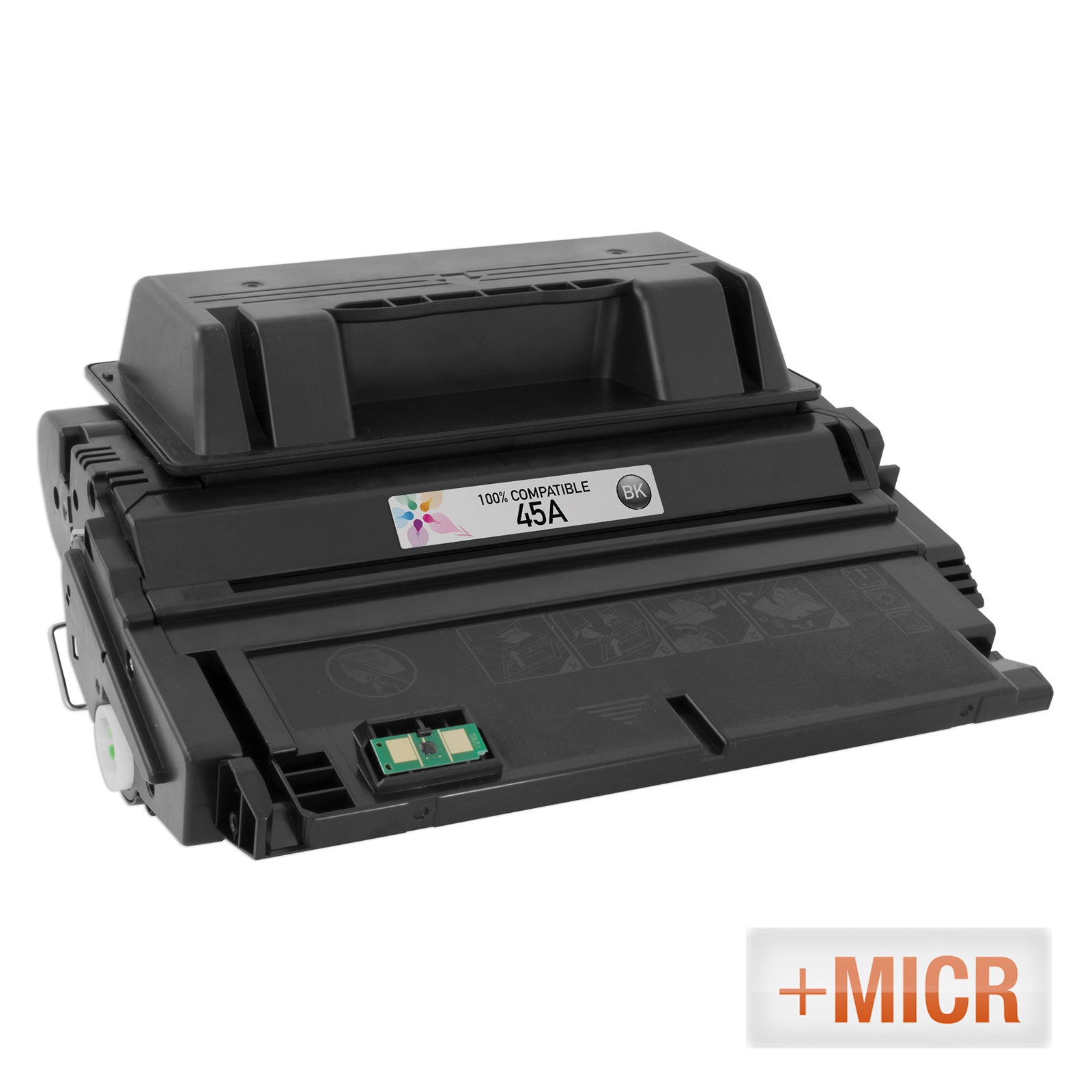 Remanufactured HP Q5945A Black MICR Toner Cartridge (18,000 Pages)