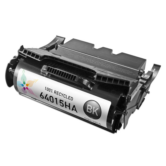 Remanufactured Lexmark 64015HA Black Laser Toner Cartridge (21,000 Pages)
