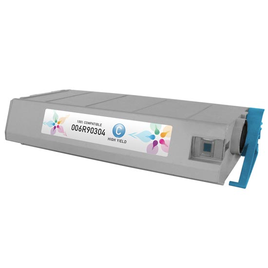 Remanufactured Xerox 006R90304 Cyan High Yield Laser Toner Cartridge (10,000 Pages)
