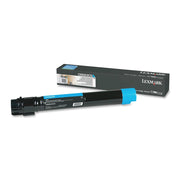 OEM Lexmark C950X2CG Cyan Toner Cartridge (22,000 Pages)