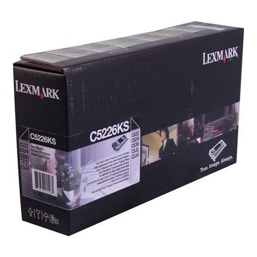 OEM Lexmark C5226KS Black Toner Cartridge (4,000 Pages)