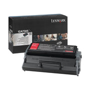 OEM Lexmark 12A7305 Black Toner Cartridge (6,000 Pages)