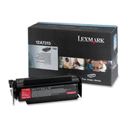 OEM Lexmark 12A7315 Black Toner Cartridge (10,000 Pages)