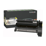 OEM Lexmark 15G642Y Yellow Toner Cartridge (15,000 Pages)