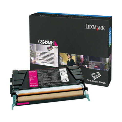 OEM Lexmark C5242MH Magenta Toner Cartridge (5,000 Pages)