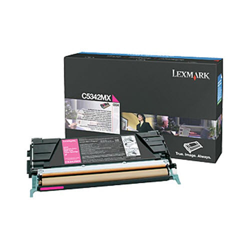 OEM Lexmark C5342MX Magenta Toner Cartridge (7,000 Pages)