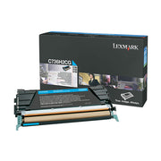 OEM Lexmark C736H2CG High Yield Cyan Toner Cartridge (10,000 Pages)