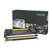 OEM Lexmark C736H2YG High Yield Yellow Toner Cartridge (10,000 Pages)