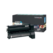 OEM Lexmark C7722CX Cyan Toner Cartridge (15,000 Pages)