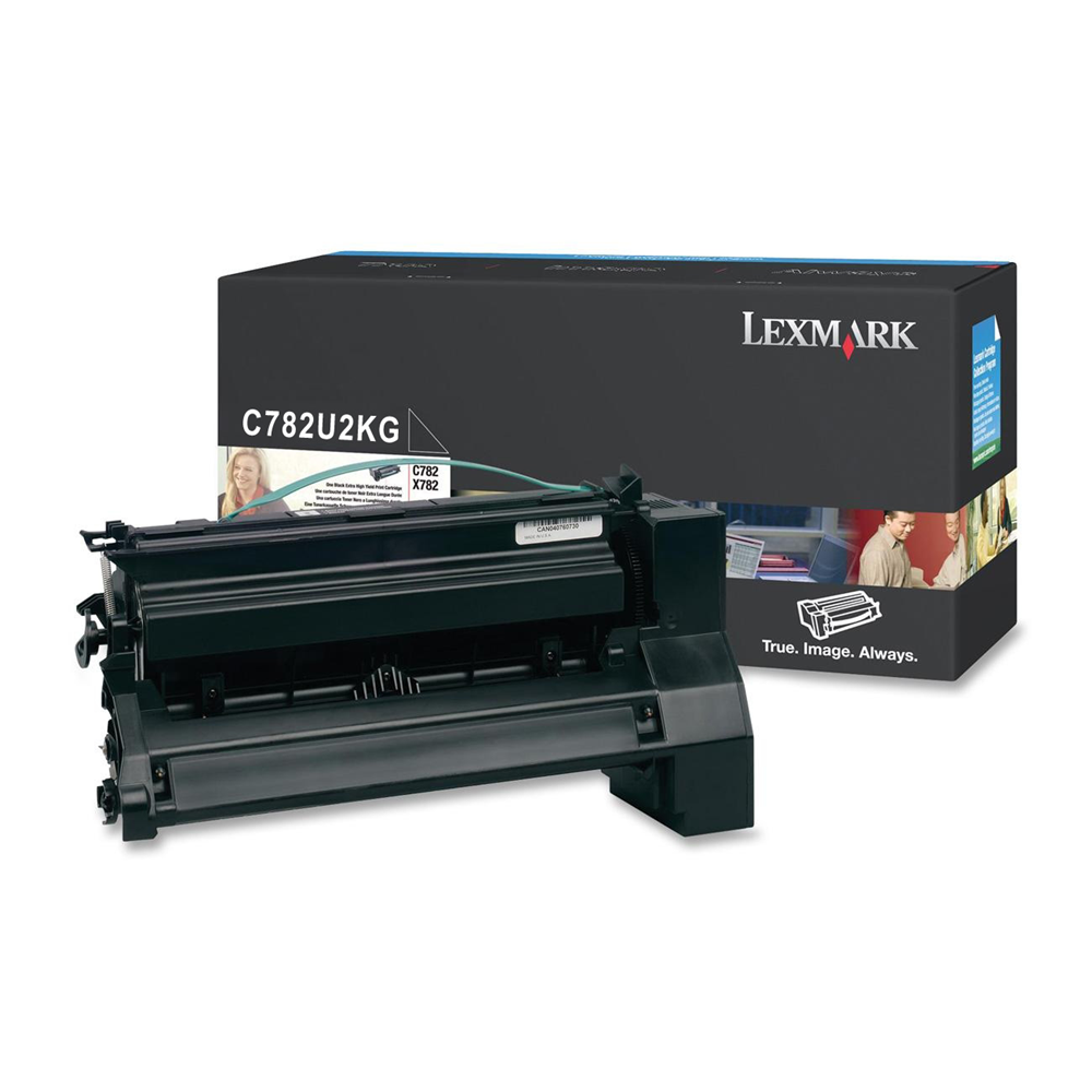 OEM Lexmark C782U2KG Black Toner Cartridge (16,500 Pages)