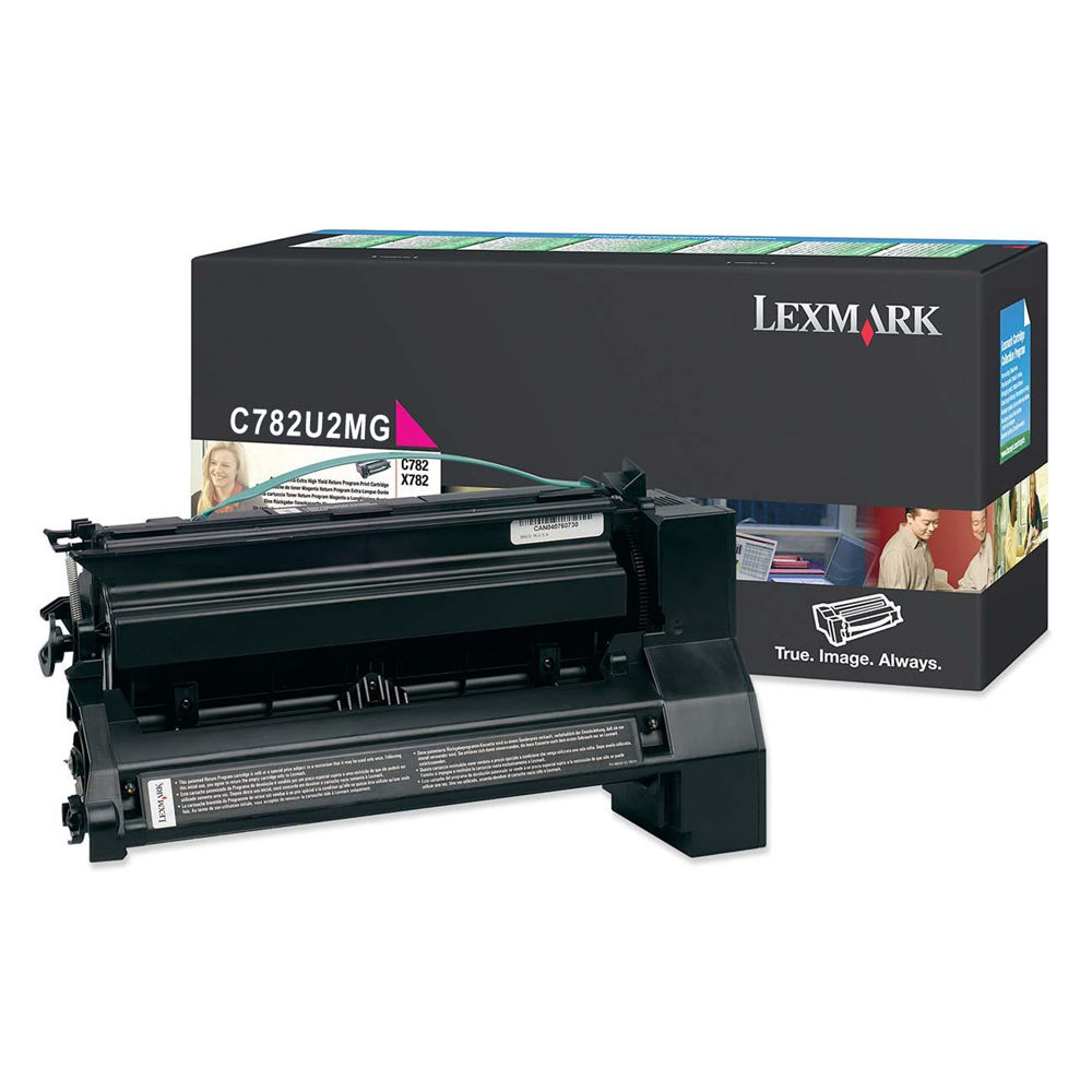 OEM Lexmark C782U2MG Magenta Toner Cartridge (16,500 Pages)