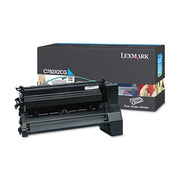 OEM Lexmark C782X2CG Cyan Toner Cartridge (15,000 Pages)