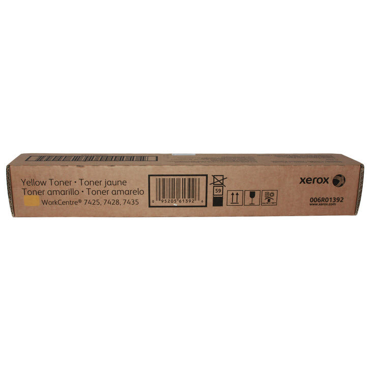 OEM Xerox 006R01392 Yellow Toner Cartridge (15,000 Pages)